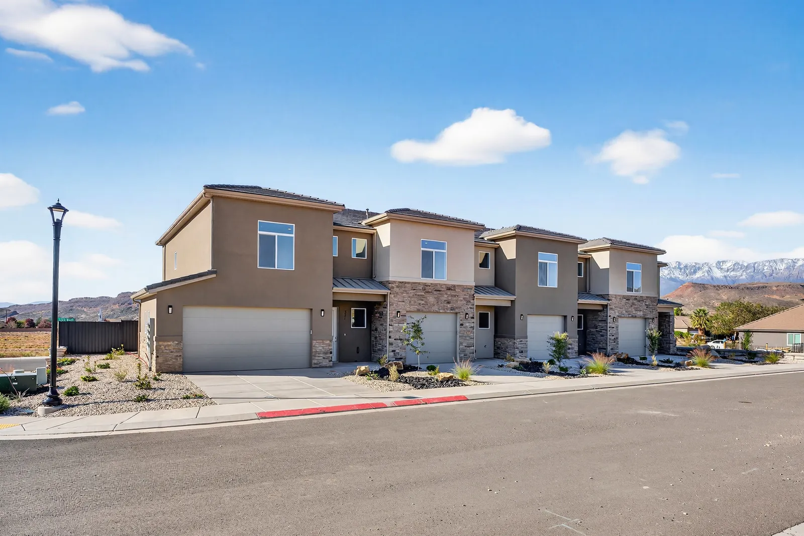 A finished townhome of the same plan as 330 N 3210 W