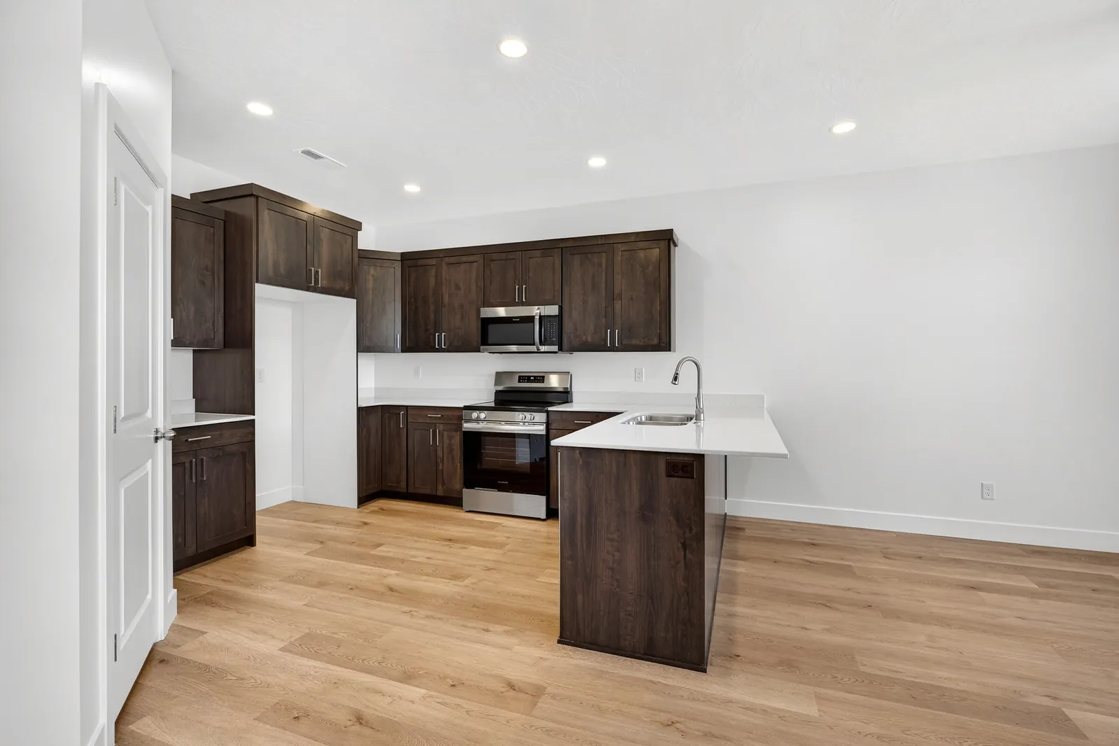 A finished townhome of the same plan as 330 N 3210 W