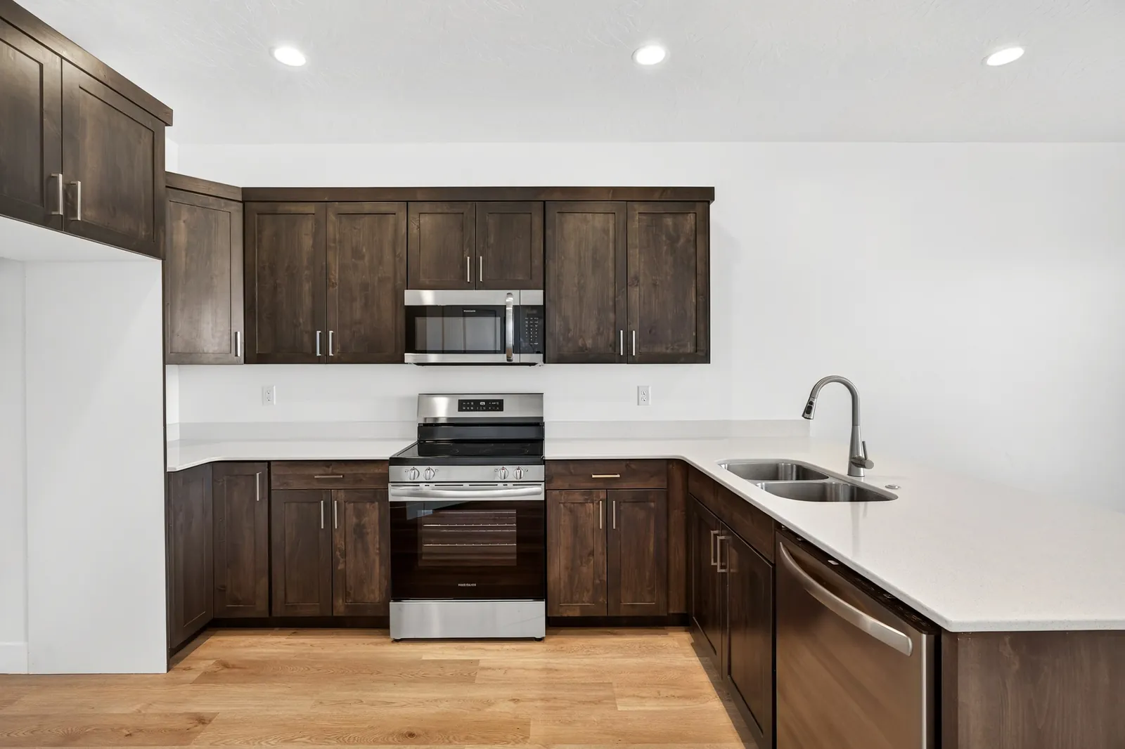 A finished townhome of the same plan as 330 N 3210 W