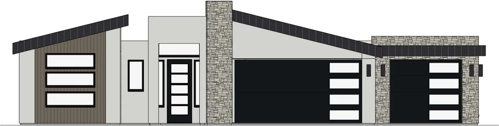 Front elevation of the Anasazi