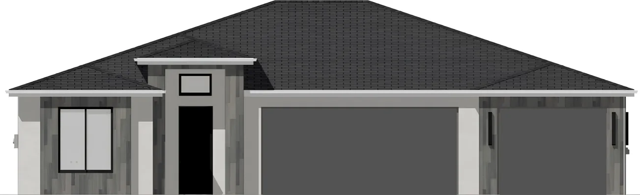 Front elevation of the Angel Heights