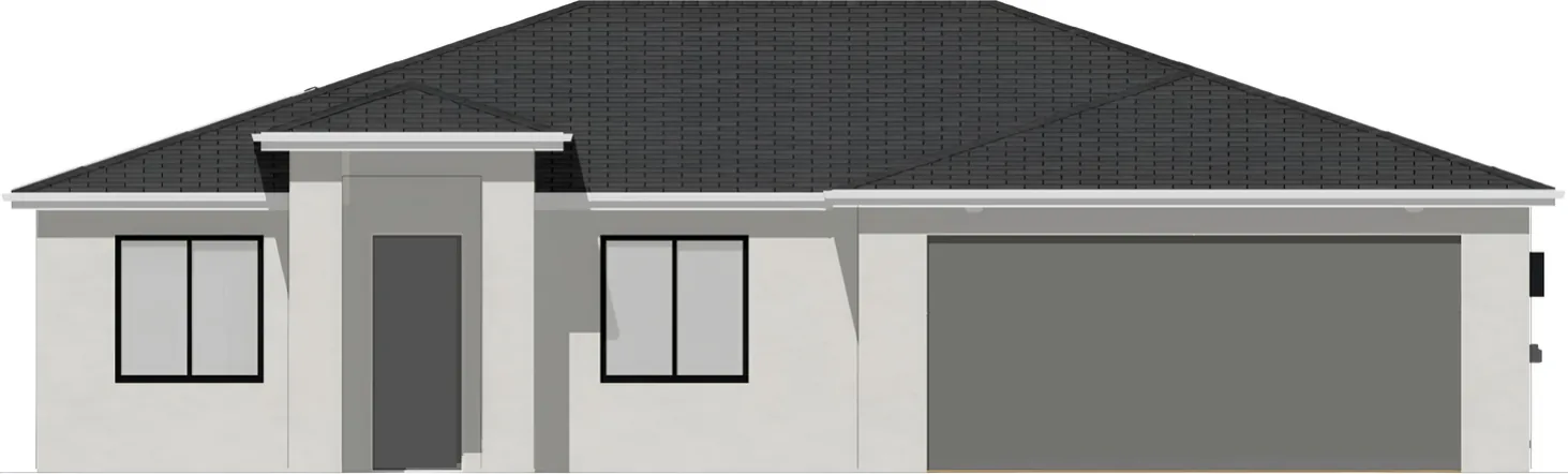 Front elevation of the Cypress