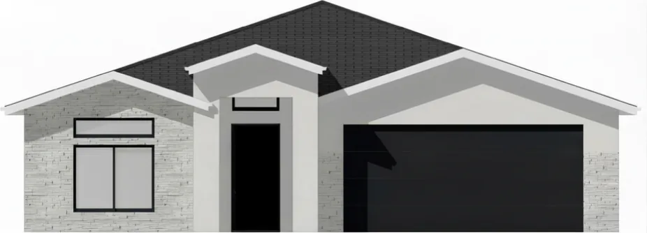 Front elevation of the Kayenta