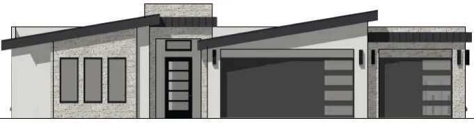 Front elevation of the Kiva