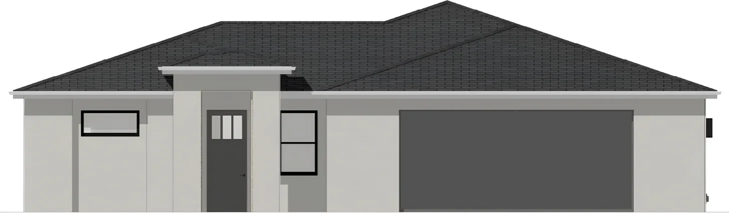 Front elevation of the Riverside