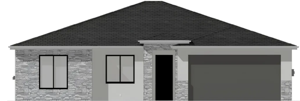 Front elevation of the Slate II