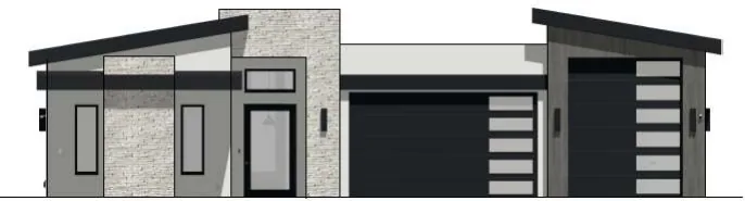 Front elevation of the Tempi